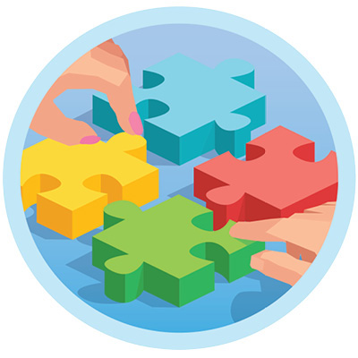 illustration of puzzle pieces