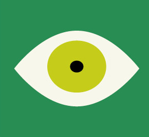 illustration of one eye