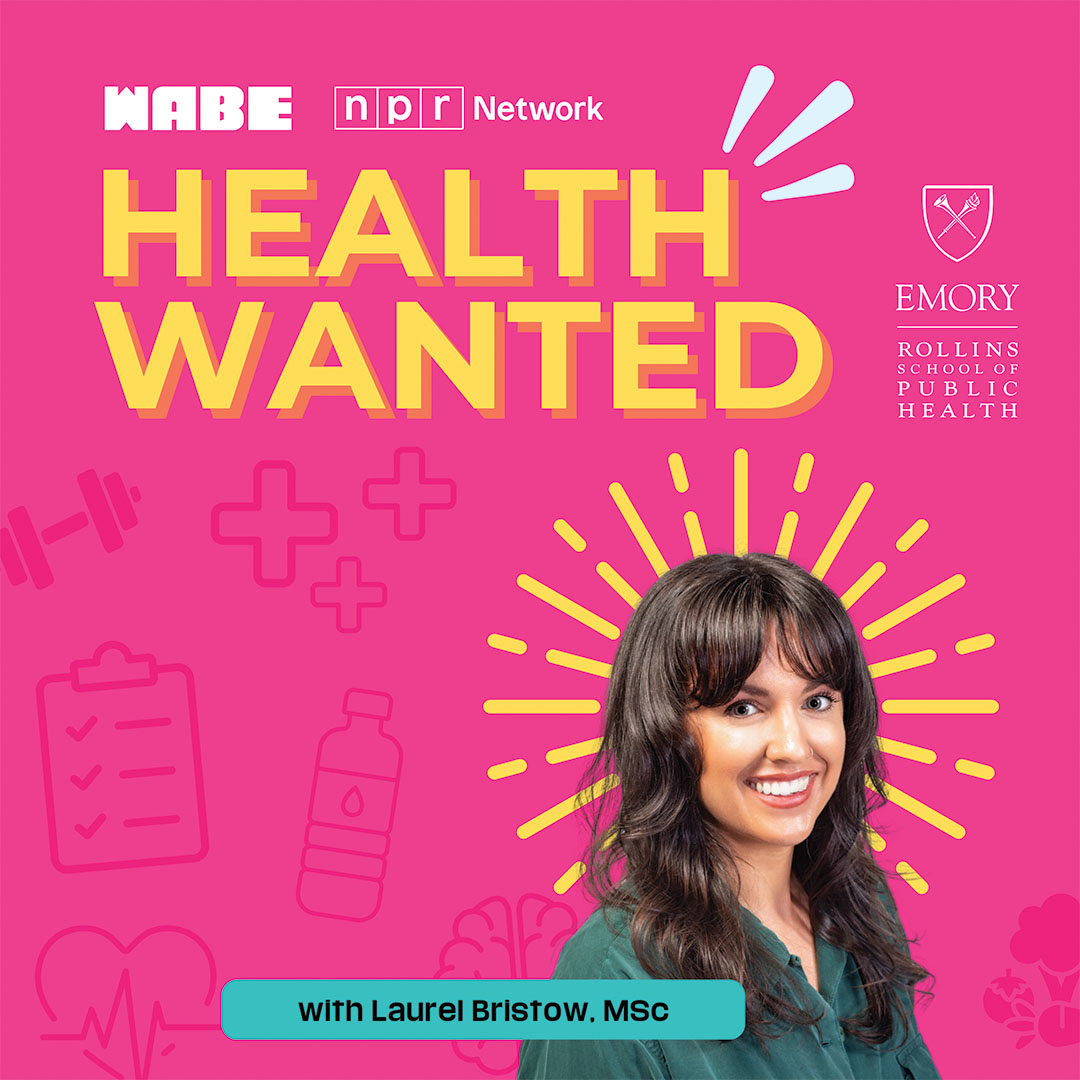 health wanted podcast graphic with laurel Bristol